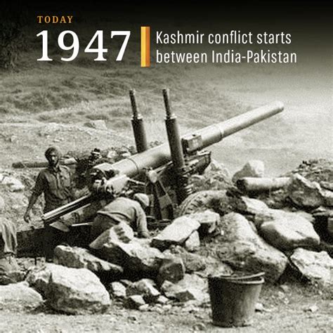 On #thisdayinhistory the first kashmir war started. india was the ...