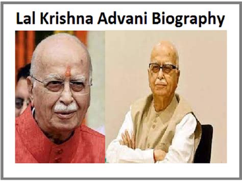 Lal Krishna Advani's 94th Birthday: Biography, Family, Political Career ...