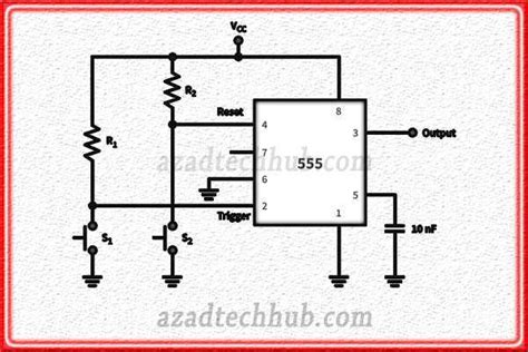 555 Timer IC Pins Configuration, Types, Modes And Applications