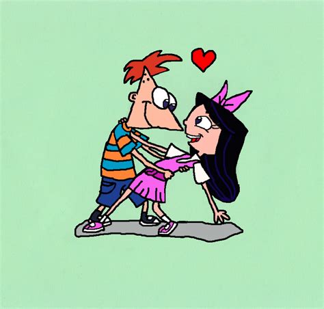 Phineas And Isabella by bigpurplemuppet99 on DeviantArt