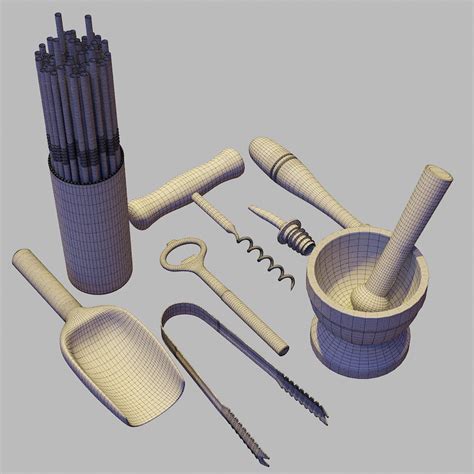 ArtStation - Bartender Tools Set 70 | Resources