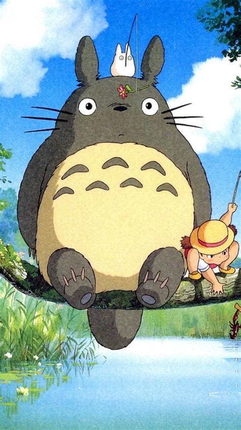 Totoro Iphone Wallpaper