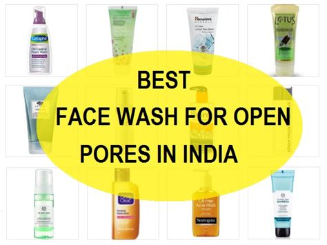 Top 20 Best Face Wash For Large Pores & Oily Skin in India: (2022)