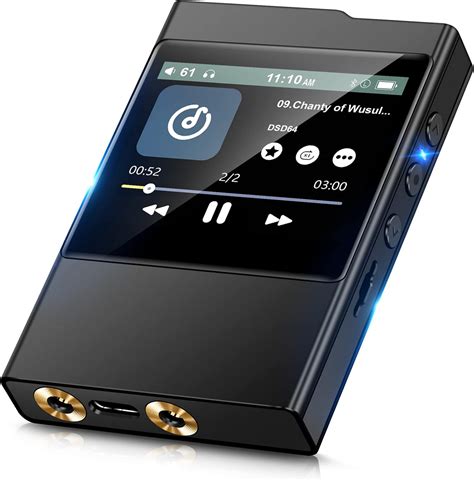 Amazon.com: EVISTR Hi-Fi Digital Audio Player Bluetooth Portable Music ...