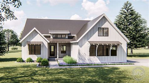 1 Story 3 bedroom Modern Farmhouse Plan | Cherry Creek