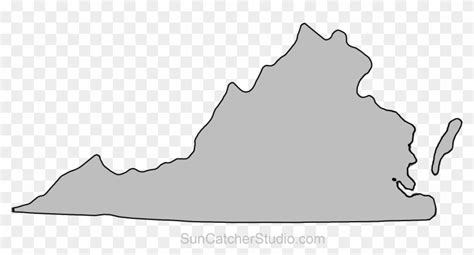 Virginia Outline Png - Virginia State Outline Png, Transparent Png - 2006x1100(#4185355) - PngFind