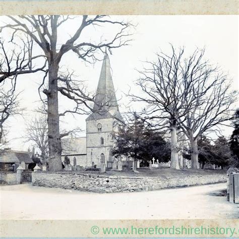 Fownhope Church - Herefordshire History