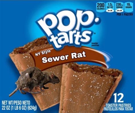 Pop Tarts: Sewer Rat : r/UncannyFoodCollection