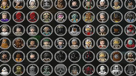 LEGO Star Wars The Force Awakens - Unlocking Characters - YouTube