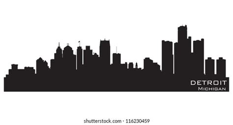 506 Silhouette detroit skyline Images, Stock Photos & Vectors ...