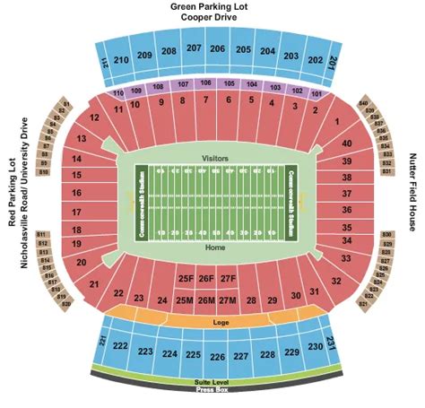 Kroger Field Events, Tickets, and Seating Charts