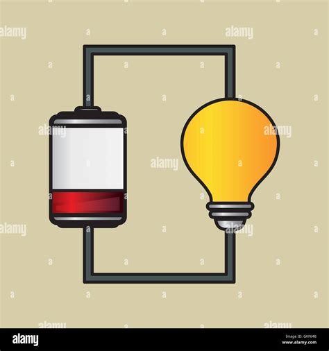 Battery vector illustration Stock Vector Image & Art - Alamy