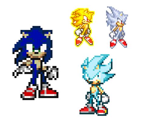 Sonic the Hedgehog's Super Forms in STHTMI! by Mugen-SenseiStudios on DeviantArt