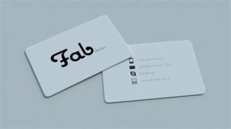 Less is More:40 Brilliant Minimalist Business Cards - Designbeep