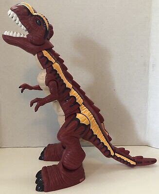 Imaginext Mega T-Rex Tyrannosaurus 16” Dinosaur Fisher-Price Roars ...