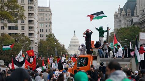 Pro-Palestine protests in DC and across the US call for a ceasefire | CNN