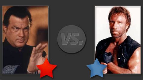 Chuck norris vs steven seagal Memes - Imgflip