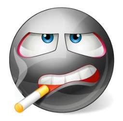 Smoking Smiley | Symbols & Emoticons