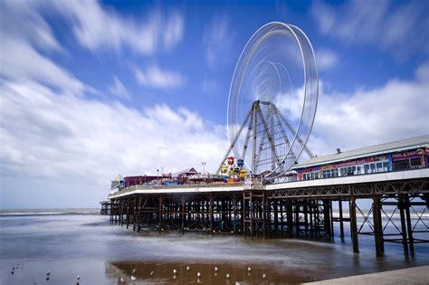 Central Pier in Blackpool - A Promenade of Family Fun Built Over the ...