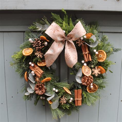 Christmas Door Wreath - Local Delivery Available