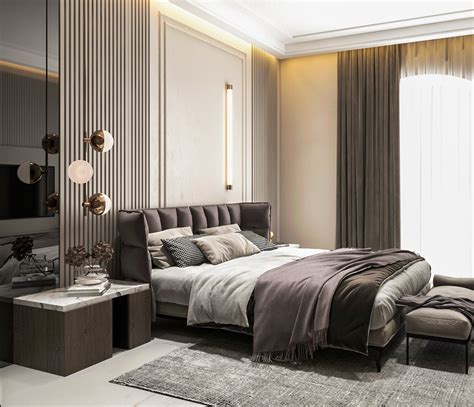 Modern Guest bedroom design, UAE :: Behance