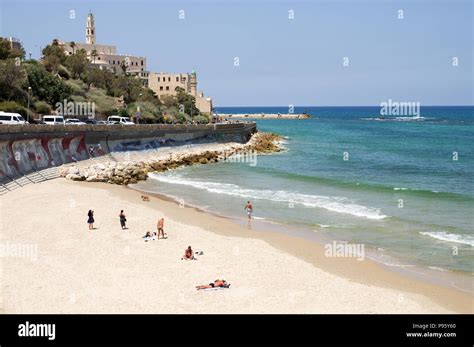 Old Jaffa Beach in Tel Aviv, Israel Stock Photo - Alamy