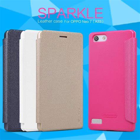 For OPPO Neo 7 case Nillkin Sparkle case for OPPO A33 phone cases for OPPO Neo7 protective case ...