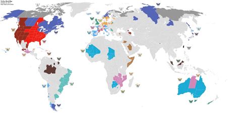 Pokemon X and Y: Guide To The Vivillon Patterns Around The World