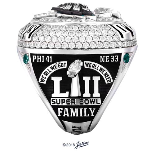 Philadelphia Eagles Unveil Their Super Bowl Rings Complete With 219 Diamonds (PICS)