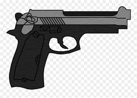 Pistol Drawn Clipart (#1641502) - PinClipart