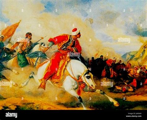 Selim I in battle Stock Photo - Alamy