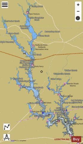 Lake Oconee Fishing Map | Nautical Charts App