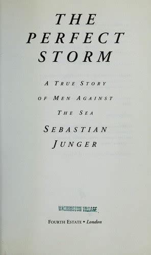 The perfect storm by Sebastian Junger | Open Library