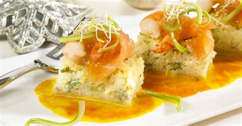 Risotto with Smoked Salmon and Shrimp recipe | Eat Smarter USA