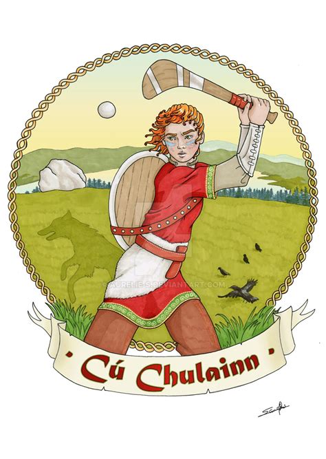 Cu Chulainn (new version) by Aurelie-S on DeviantArt