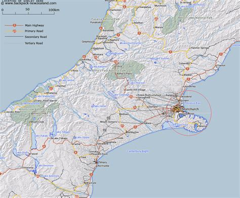 Where is Godley Head? Map - New Zealand Maps