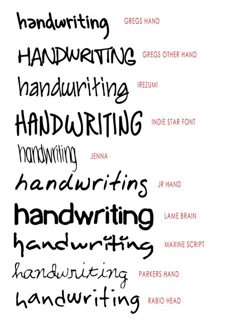 13 Good Handwriting Fonts Images - Font That Looks Like Handwriting ...