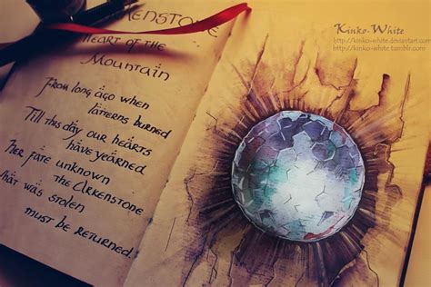 Arkenstone by Kinko-White on DeviantArt | Hobbit art, Middle earth art ...