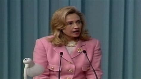 1995: Hillary Clinton's speech on women's rights - CNN Video