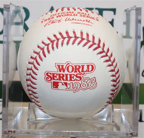 1986 World Series OML Baseball — Crave the Auto