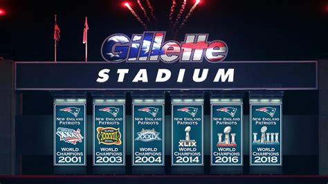 UPDATED GILLETTE STADIUM SUPER BOWL BANNERS (6X) (Photoshop by me, feel free to use as wallpaper ...