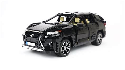 Lexus RX450h | Lego cars, Cool lego creations, Lego technic