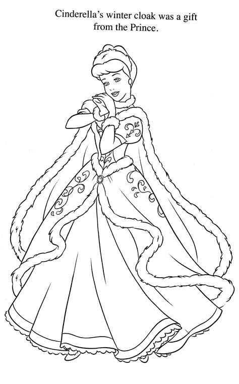 Coloriage Princesse Disney Cendrillon Ã Imprimer - Serviratusd