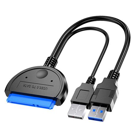 Upgraded New Sata To USB 3.0 2.5 3.5 Inch HDD SSD Hard Drive Converter Cable Adapter Faster ...