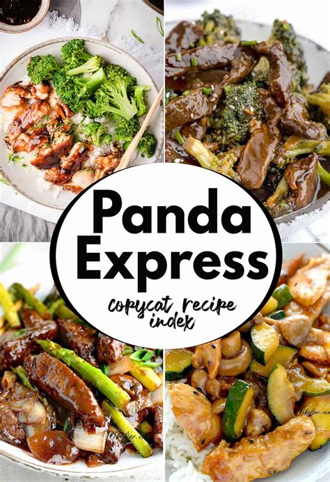 Panda Express Recipes - Chefjar