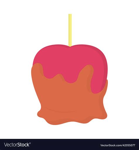 Candy apple icon Royalty Free Vector Image - VectorStock