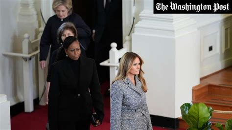 Funeral of Rosalynn Carter: Melania Trump stands out from the ranks of ...