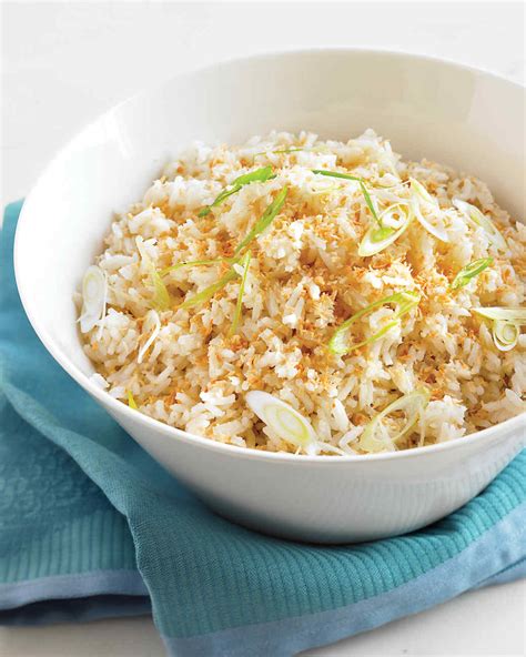 Toasted-Coconut Rice Recipe | Martha Stewart