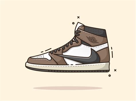 Nike Travis Scott Air Jordan 1 by Atharva Jumde on Dribbble