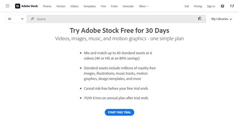 Adobe Stock Free Trial: Can you get images for free?